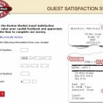 TellBostonMarket – Boston Market Coupon on Boston Customer Satisfaction Survey