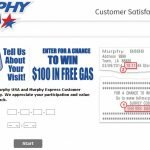 TellMurphyUSA – Win Tell Murphy USA $100 Gas Sweepstakes in Murphy USA Survey