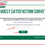 Krispy Kreme Listens – About Krispy Kreme Survey Free Dozen Donut Step by Step